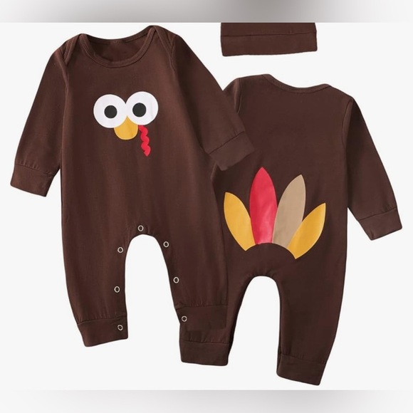 Baby thanksgiving romper - Picture 5 of 5